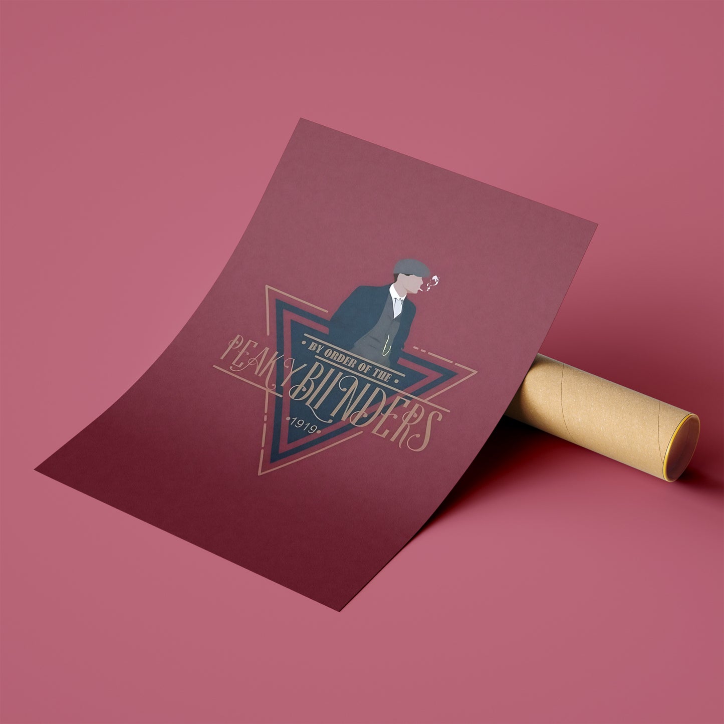 By Order of the Peaky Blinders – Minimalist Thomas Shelby Poster