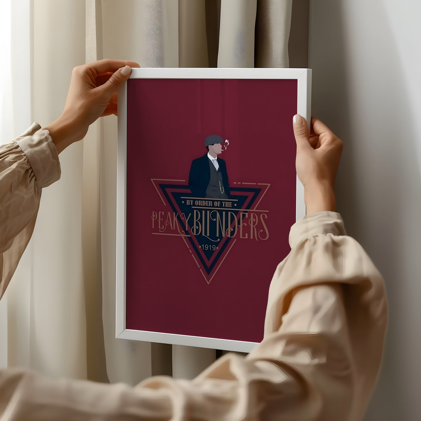 By Order of the Peaky Blinders – Minimalist Thomas Shelby Poster