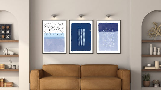 Modern Abstract Painting Artwork (Set of 3)