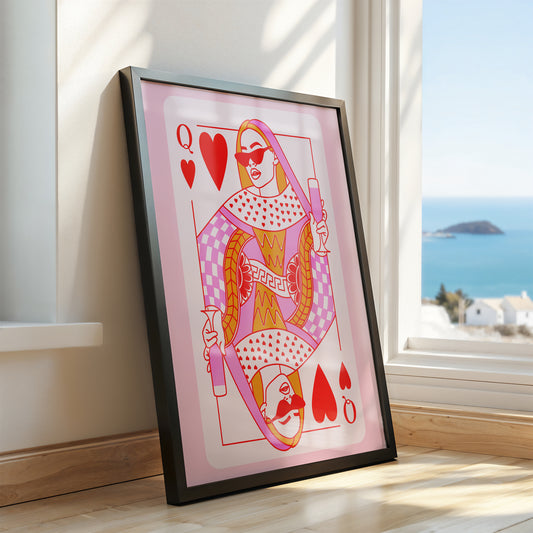 Chic Majesty – The Queen Wall Art
