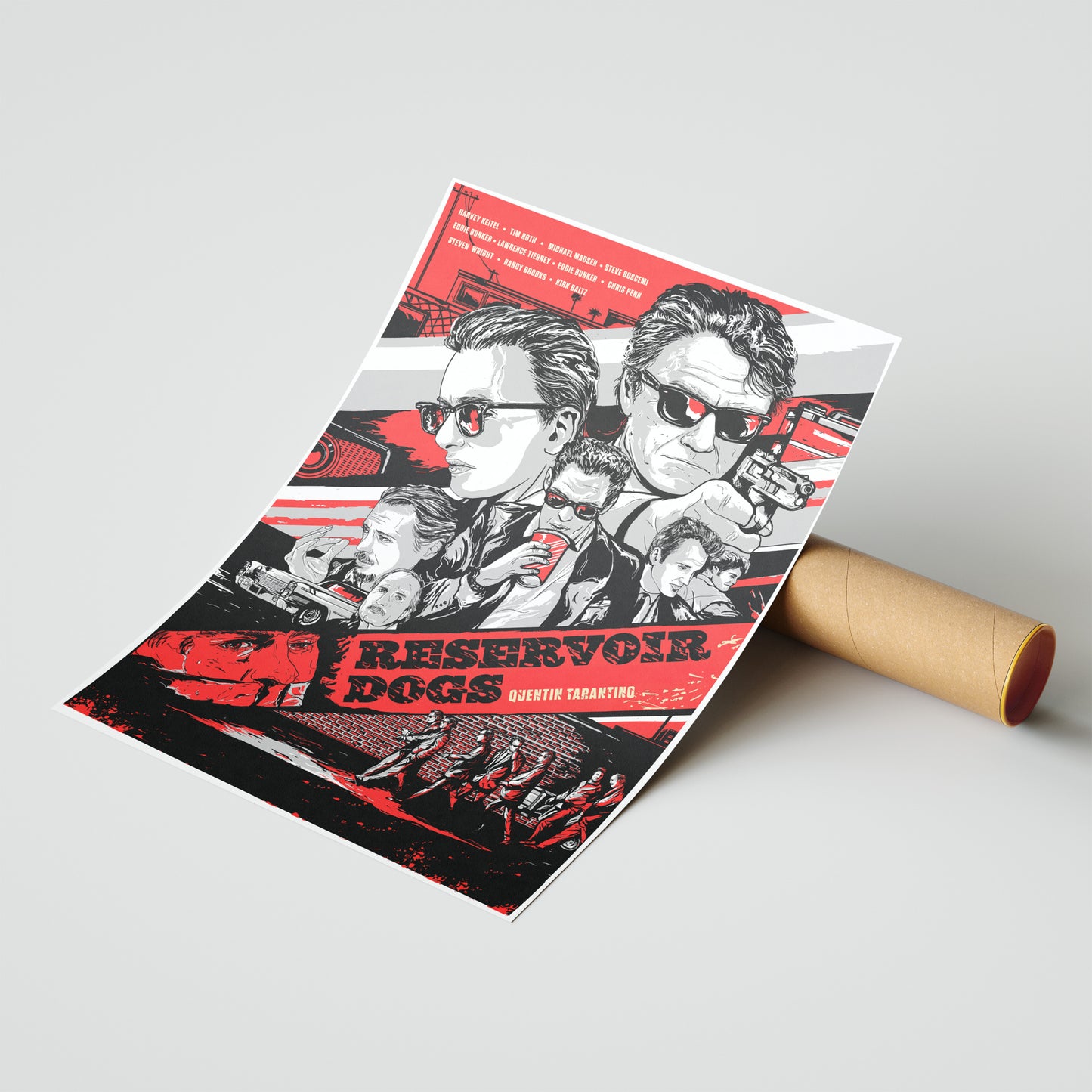 Reservoir Dogs Poster – Quentin Tarantino Cult Classic | Collector’s Edition