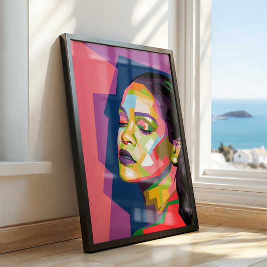 Rihanna Pop Art Portrait