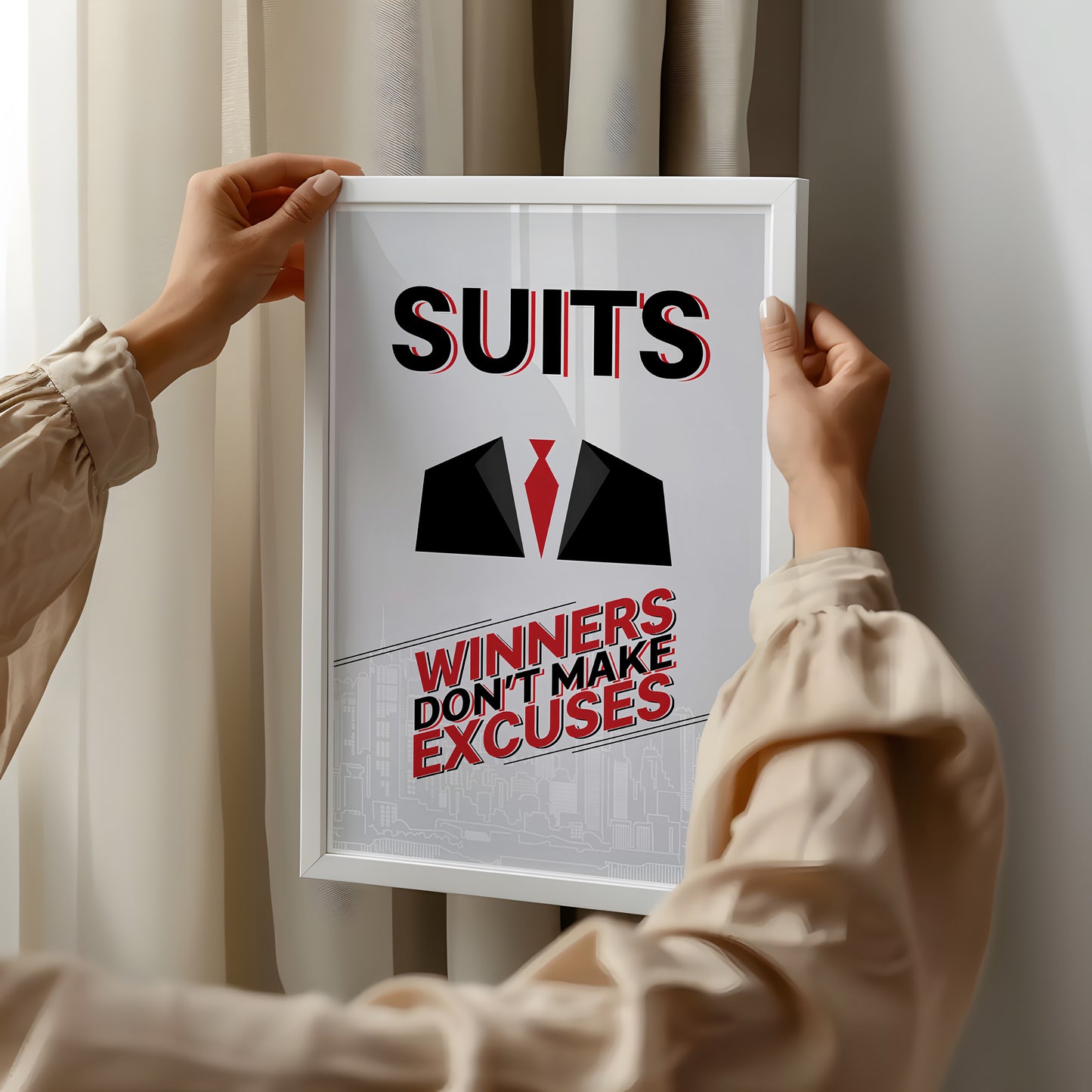 "Winners Don't Make Excuses" - Suits