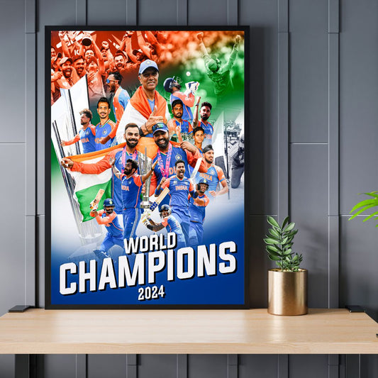 Men in Blue - The T20 World Champions 2024