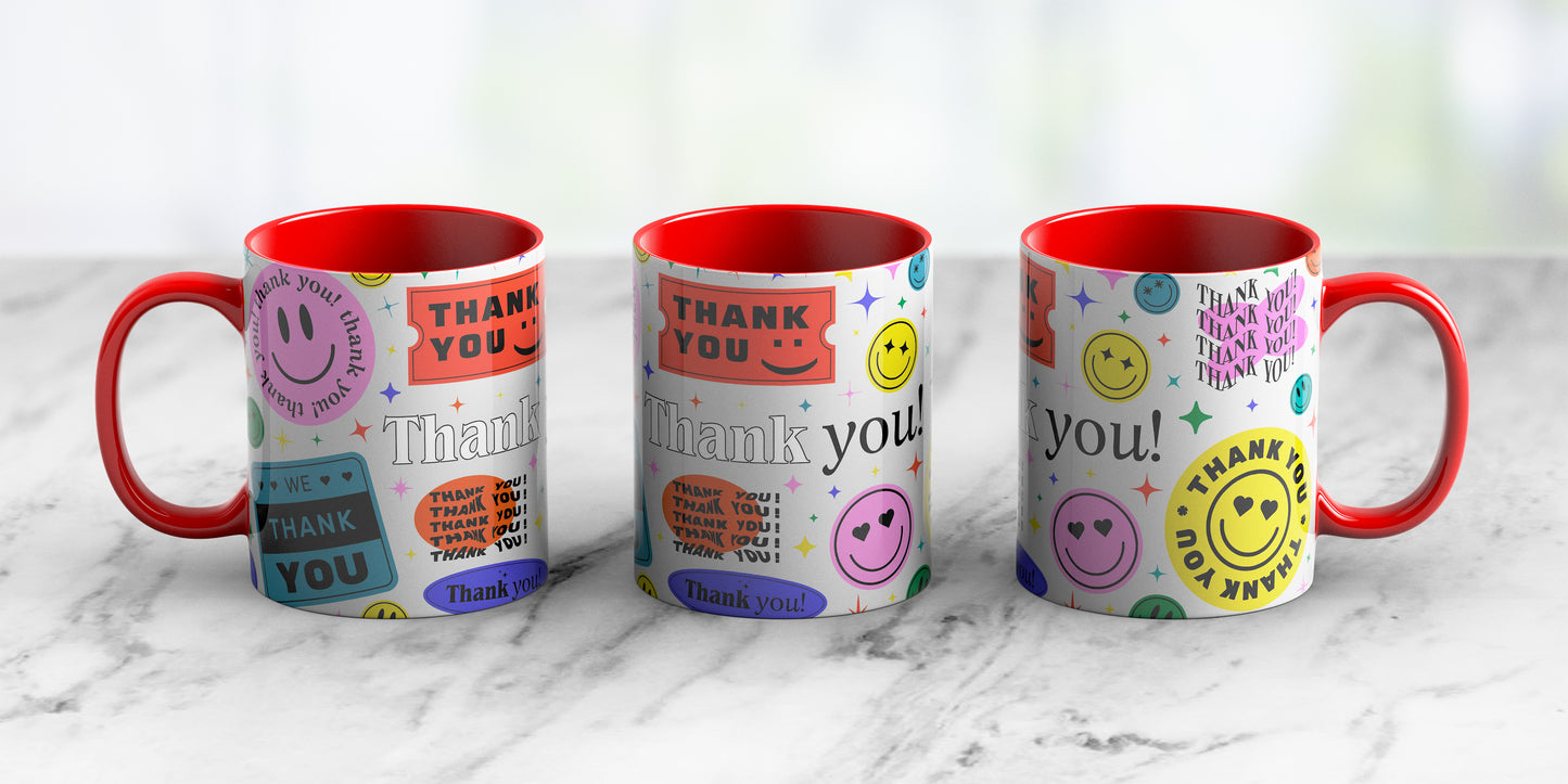 Thank You - Ceramic Coffee Mug