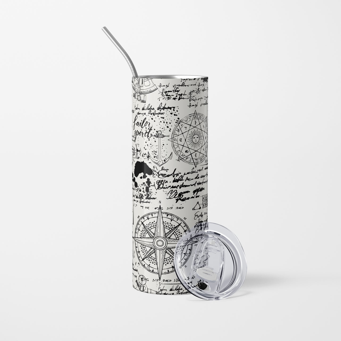 Travel, Adventure & Discovery - Stainless Steel Tumbler 600 ml