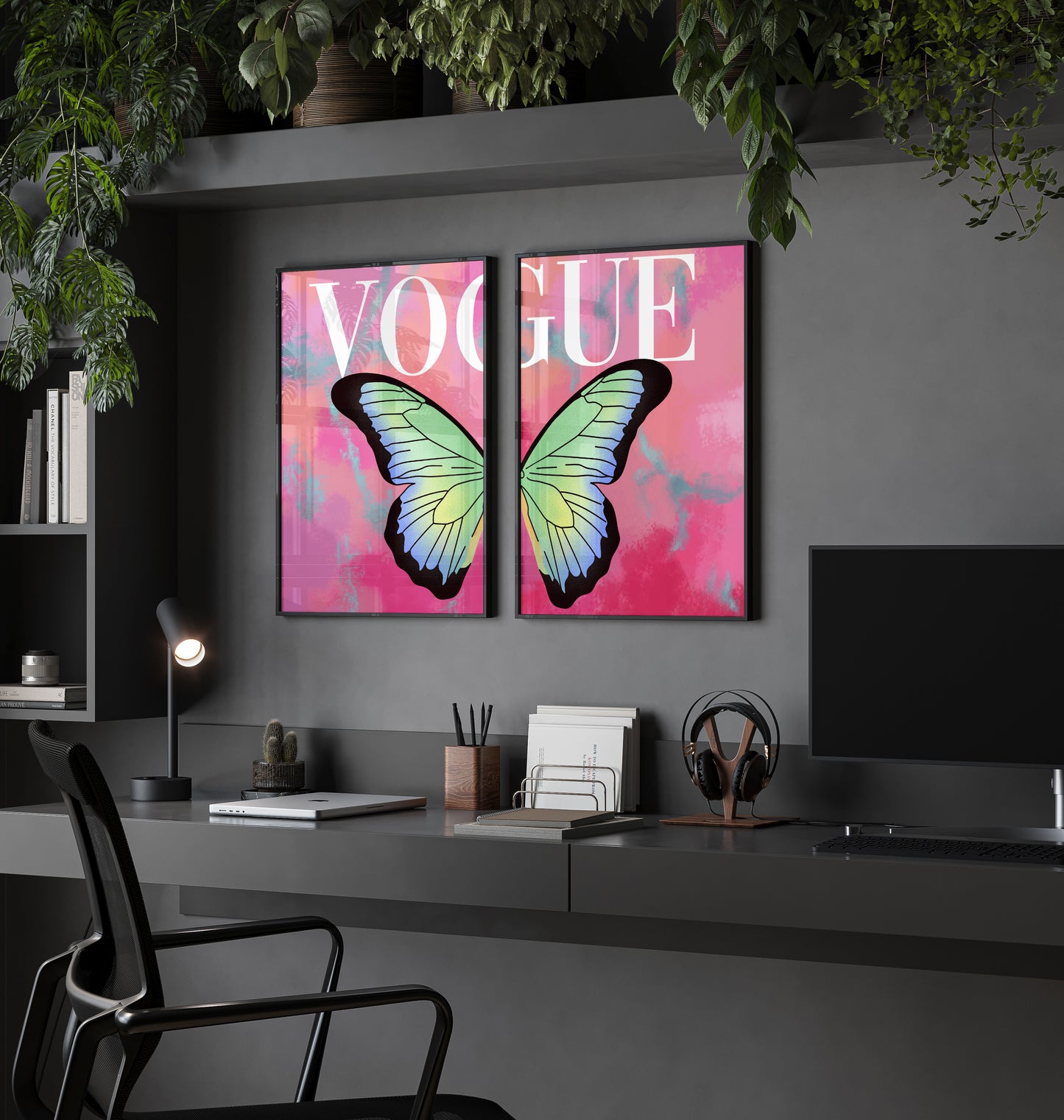 Fashion Muse Butterfly – Vogue Art Combo