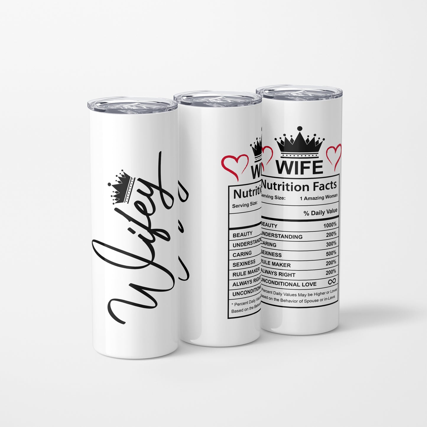 Wifey - 600 ml Stainless Steel Tumbler