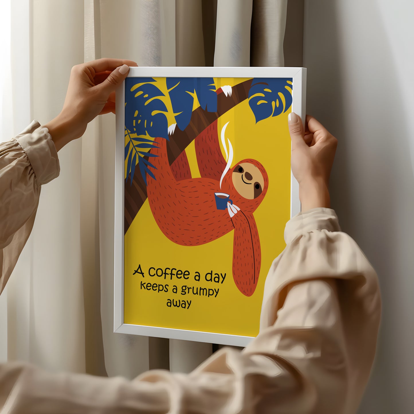 A coffee a day keeps a grumpy away