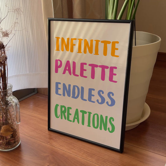 Infinite Palette, Endless Creations
