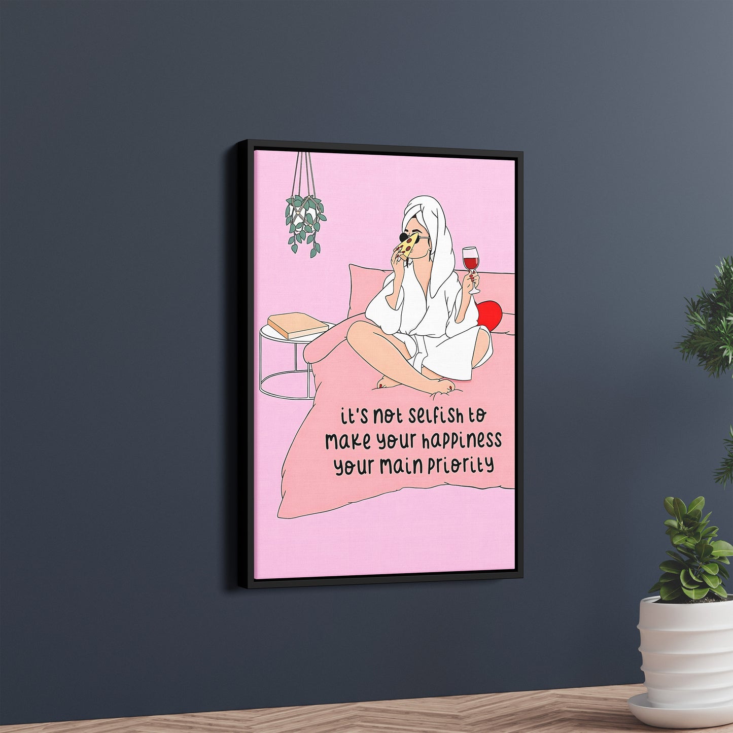 Own Your Happiness – Self-Love Aesthetic Poster