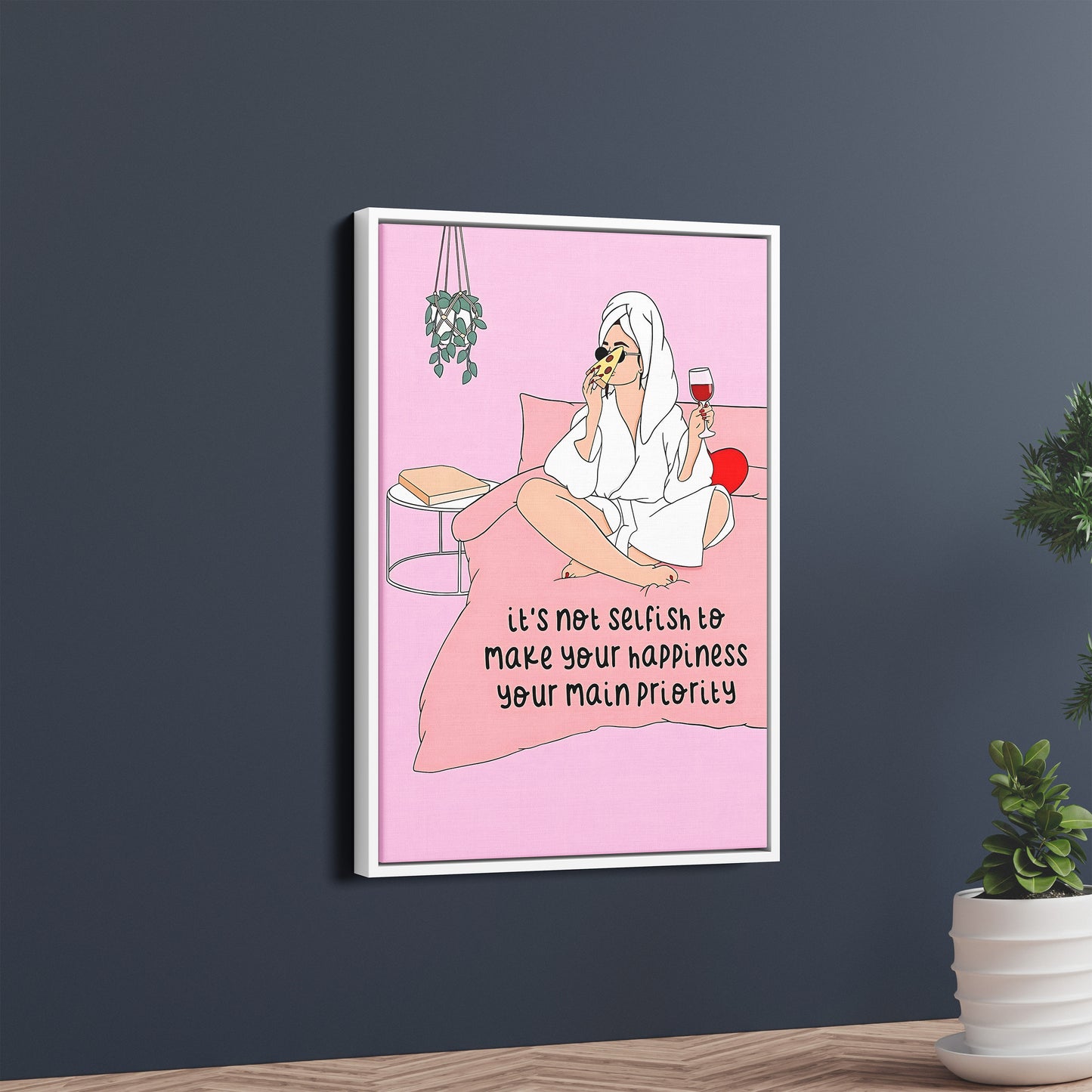 Own Your Happiness – Self-Love Aesthetic Poster