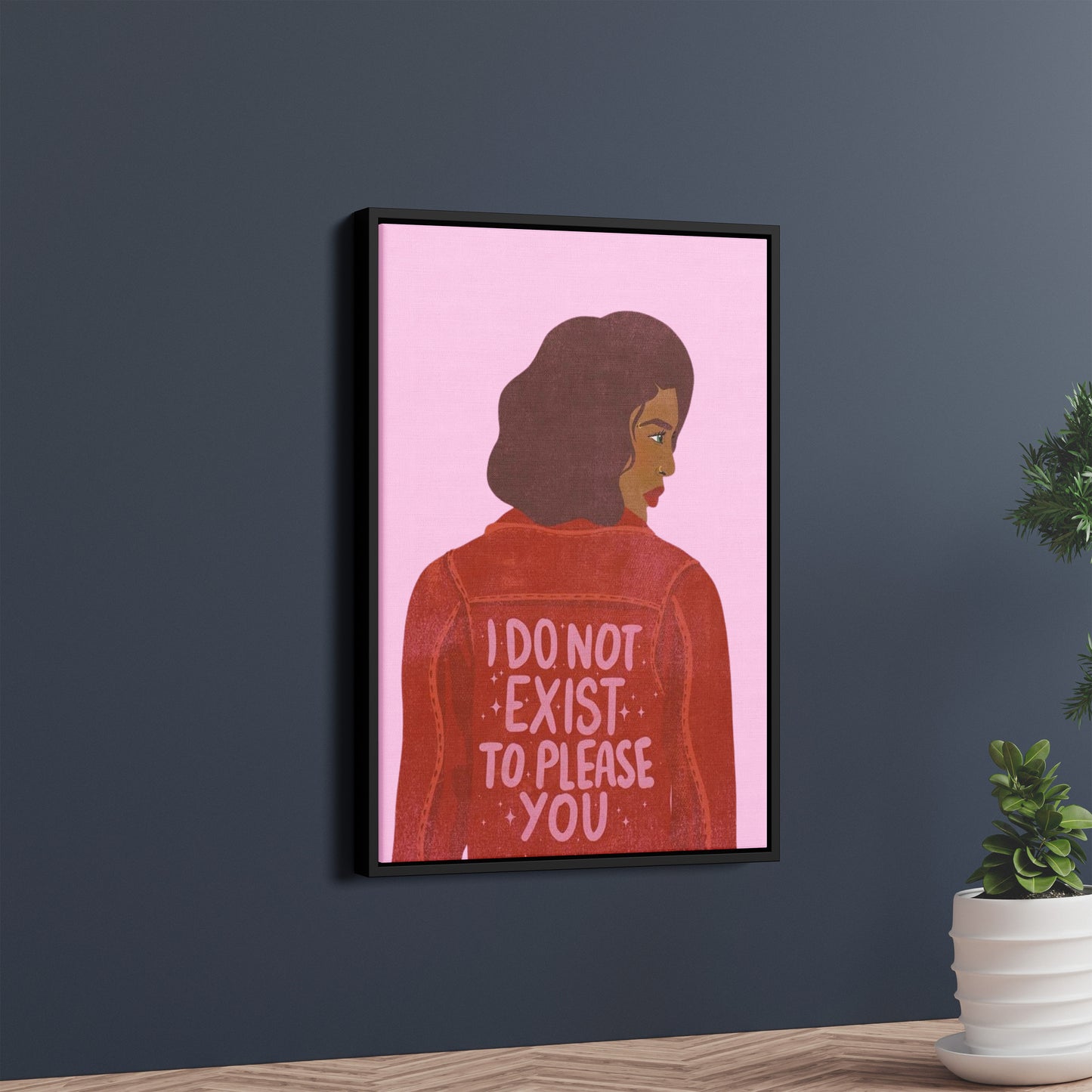 Unapologetically Me – Bold Feminist Statement Poster