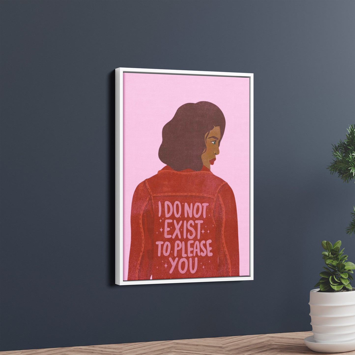 Unapologetically Me – Bold Feminist Statement Poster