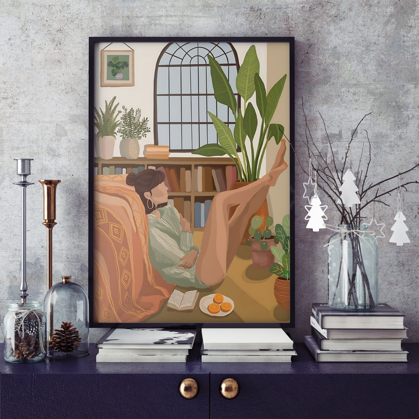 Serene Escape – Cozy Aesthetic Wall Art