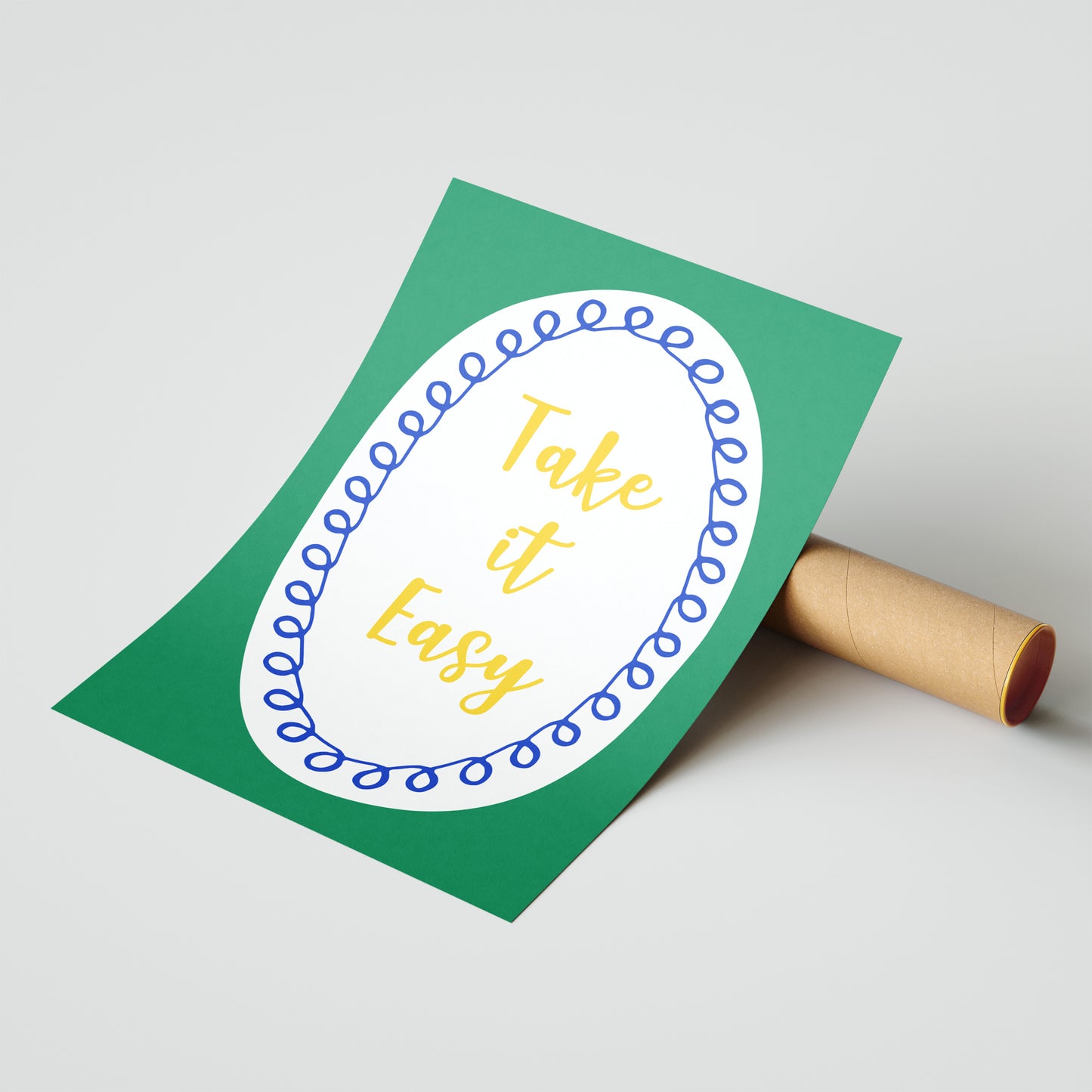 Take It Easy – Relaxation Reminder Print