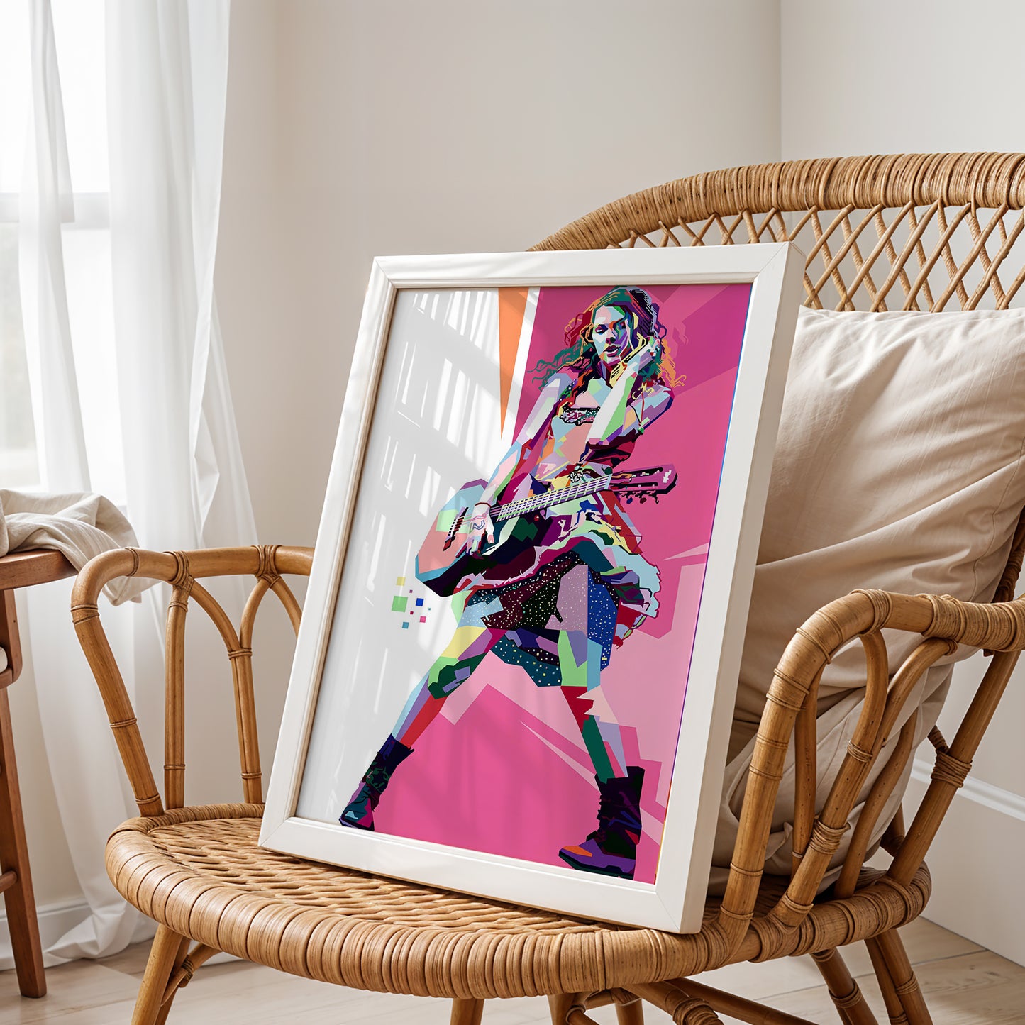 Taylor Swift Pop Art Wall Art – Guitar Edition