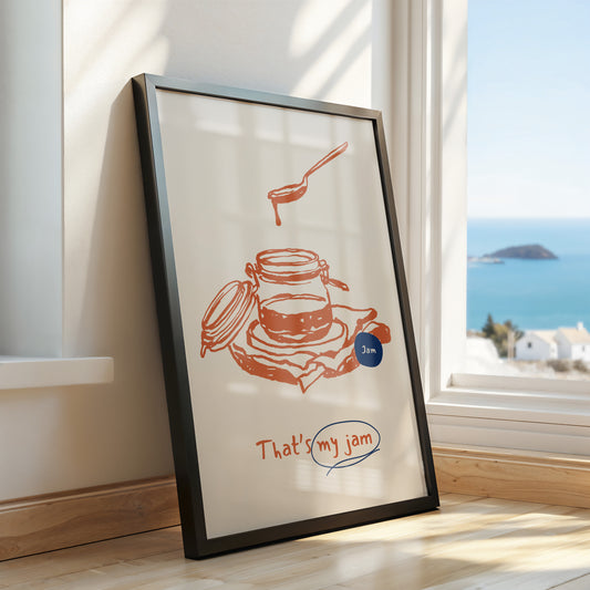 That’s My Jam – Whimsical Kitchen Art Print