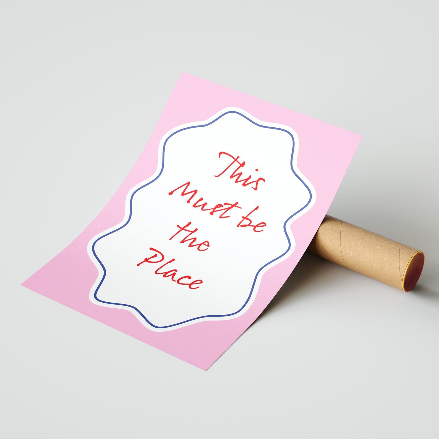 This Must Be the Place – Heartfelt Home Poster