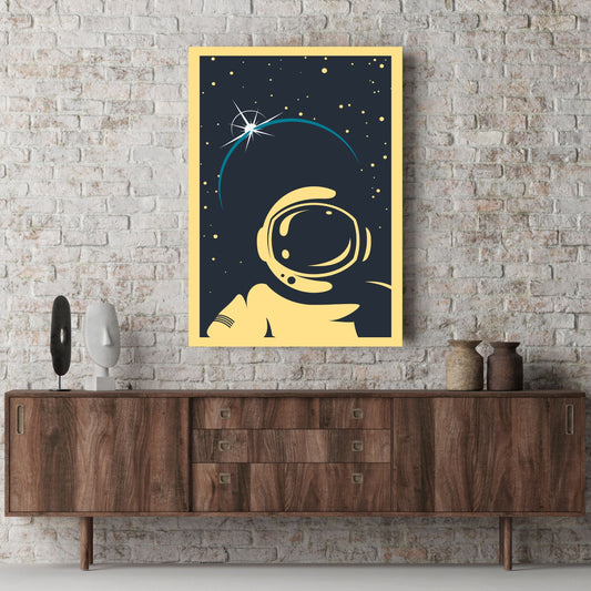 Astronaut and New Planet