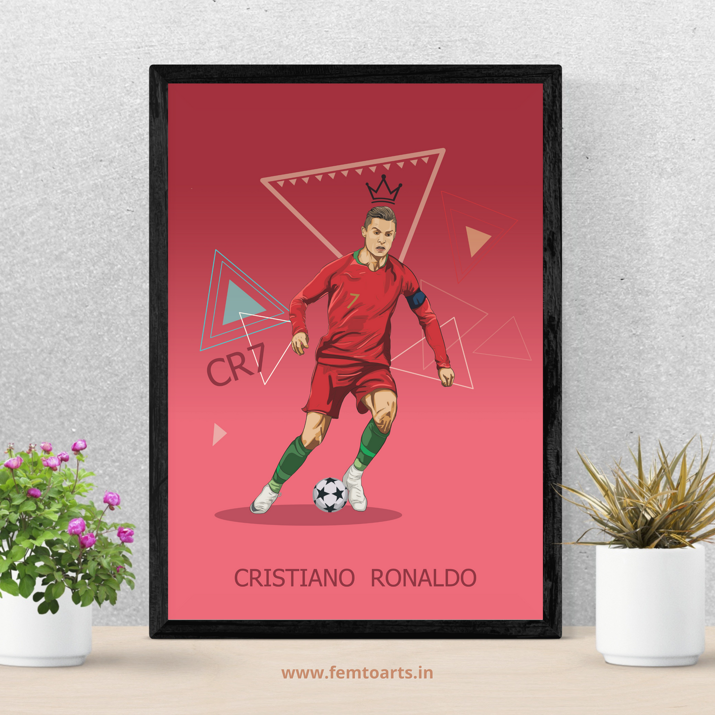 Cristiano Ronaldo - Illustration Art