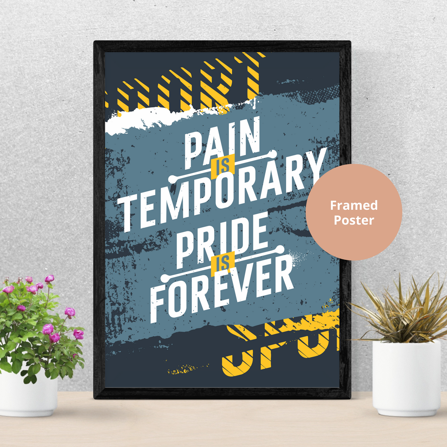 Pain is temporary. Pride is forever