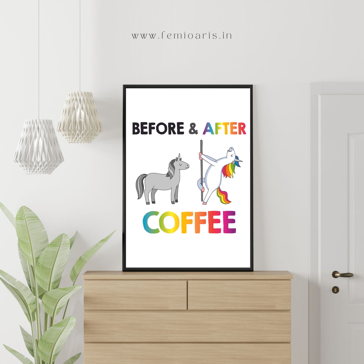 Before and After Coffee