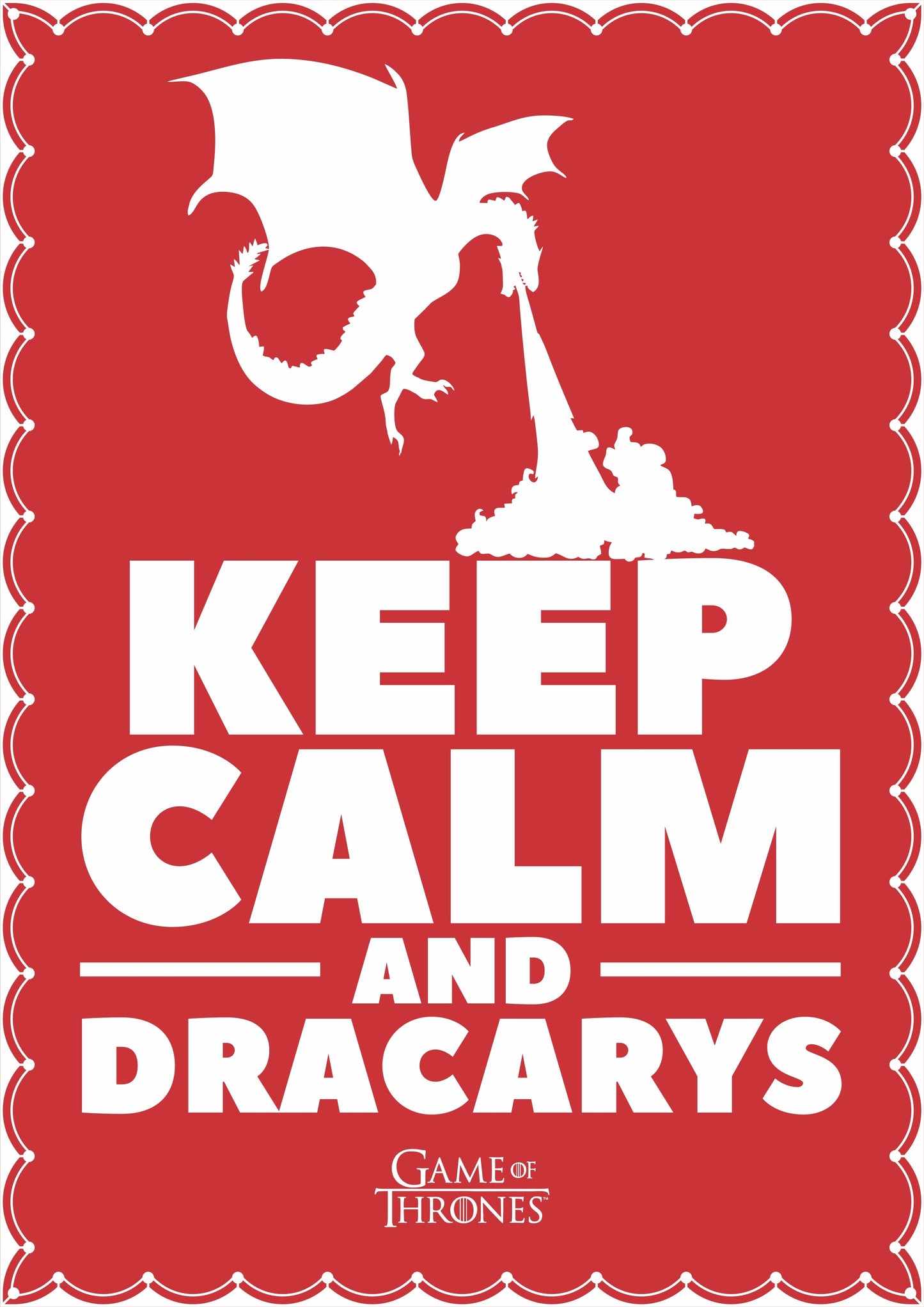 Game of Thrones- Keep Calm & Dracarys