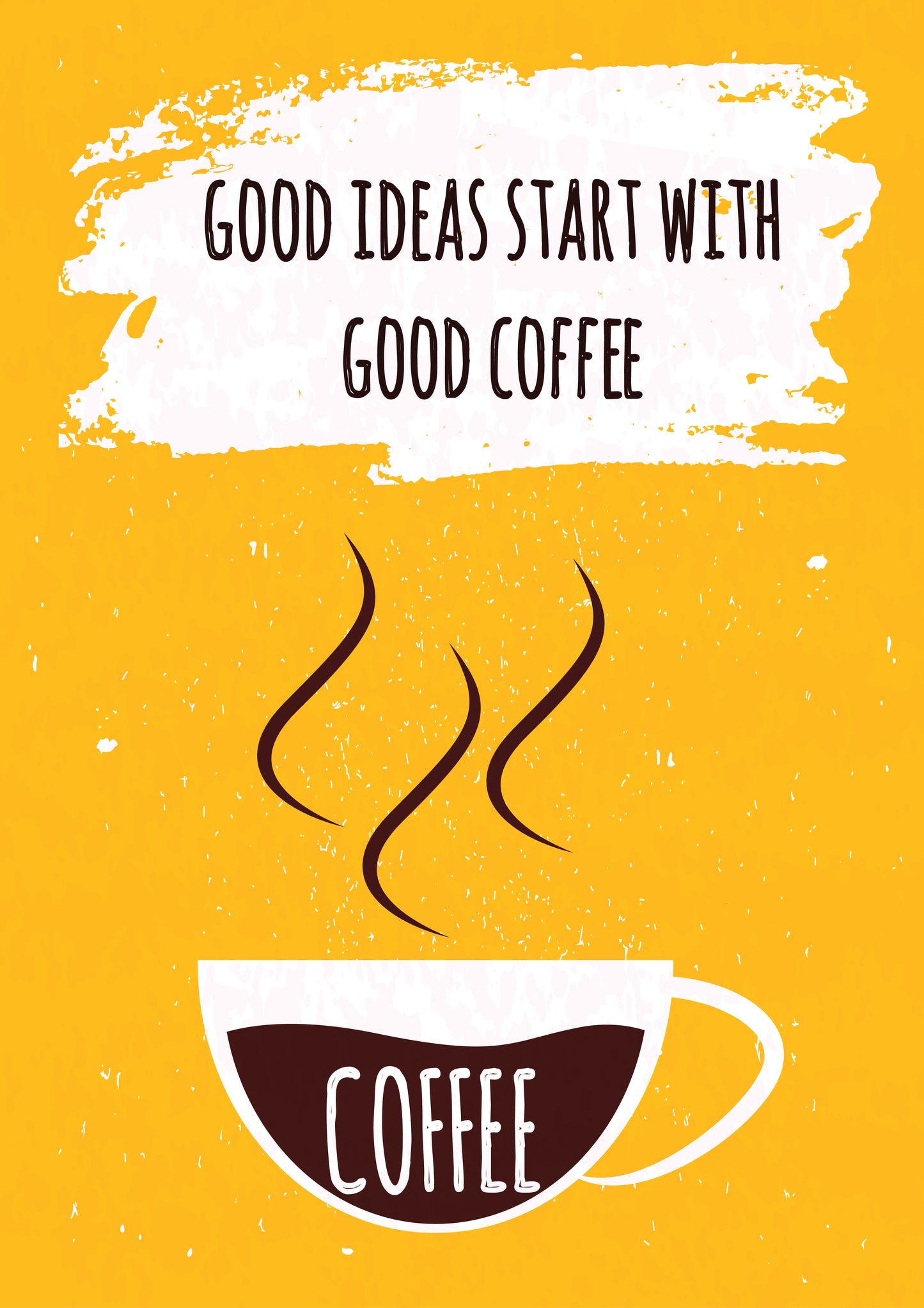 Good Ideas start with Good Coffee