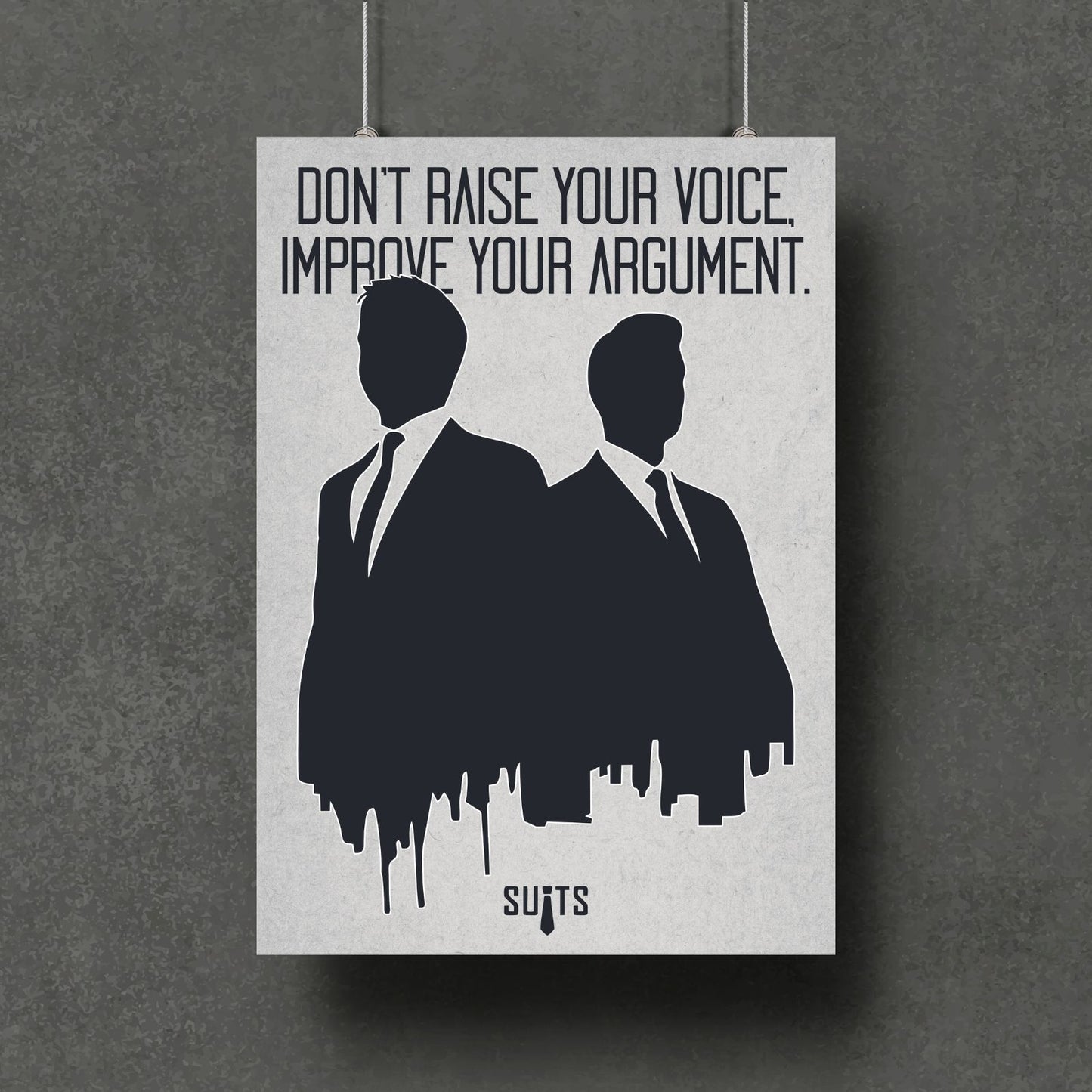 Favorite TV Series Quotes ! (Set of 6 Prints)