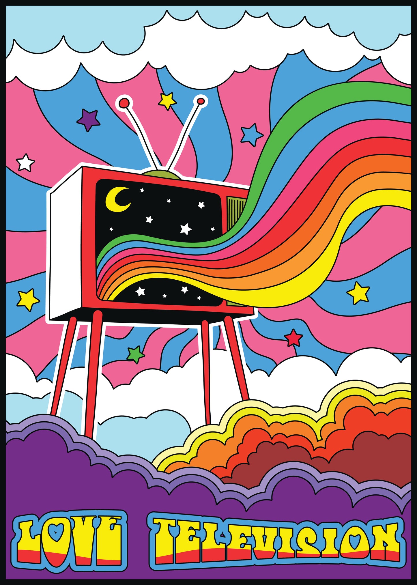 Psychedelic Art - Love Television