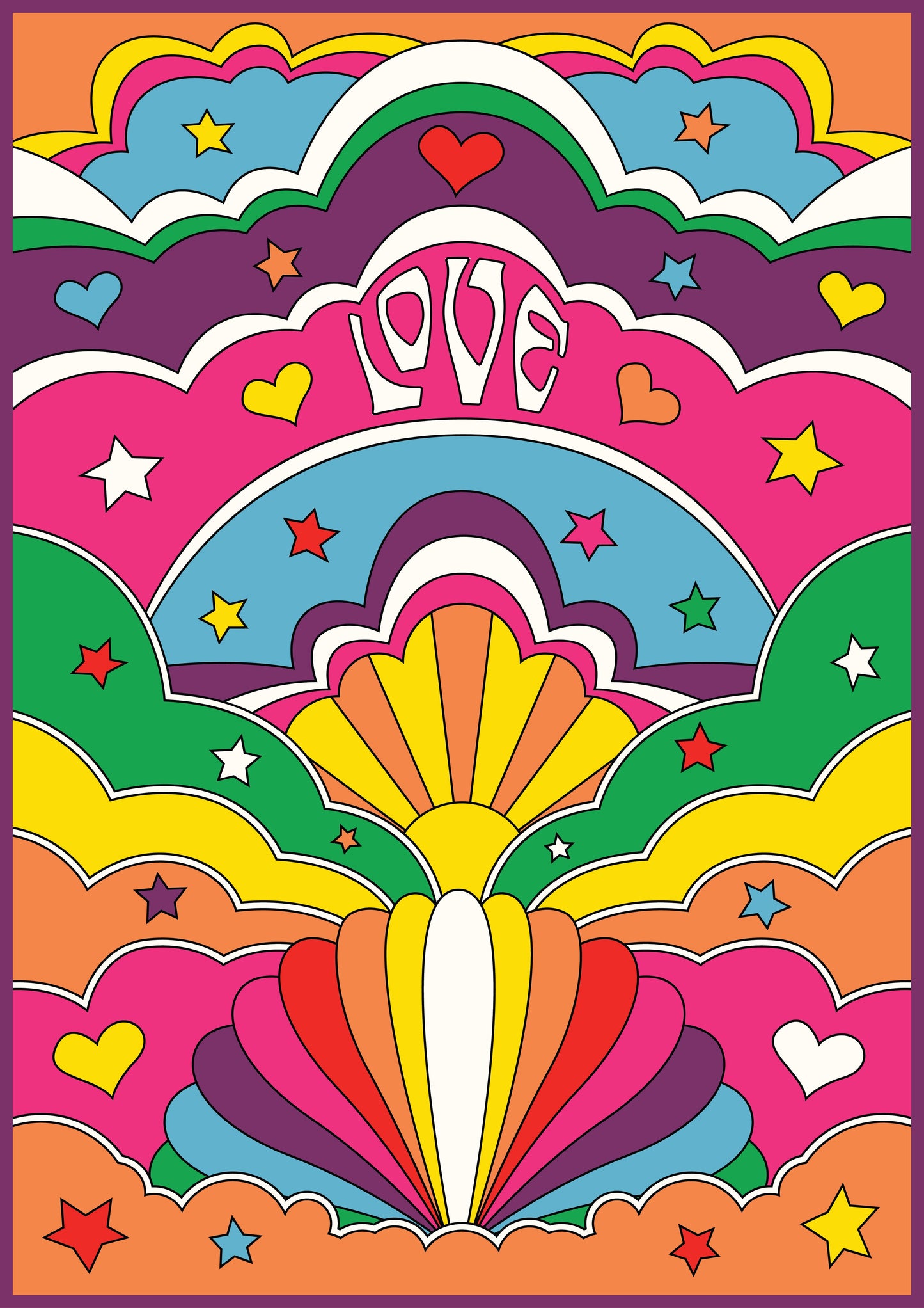 Psychedelic Art - Love