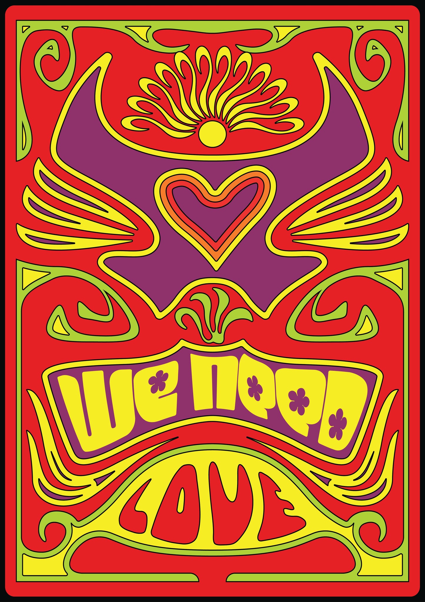 Psychedelic Art - We Need Love