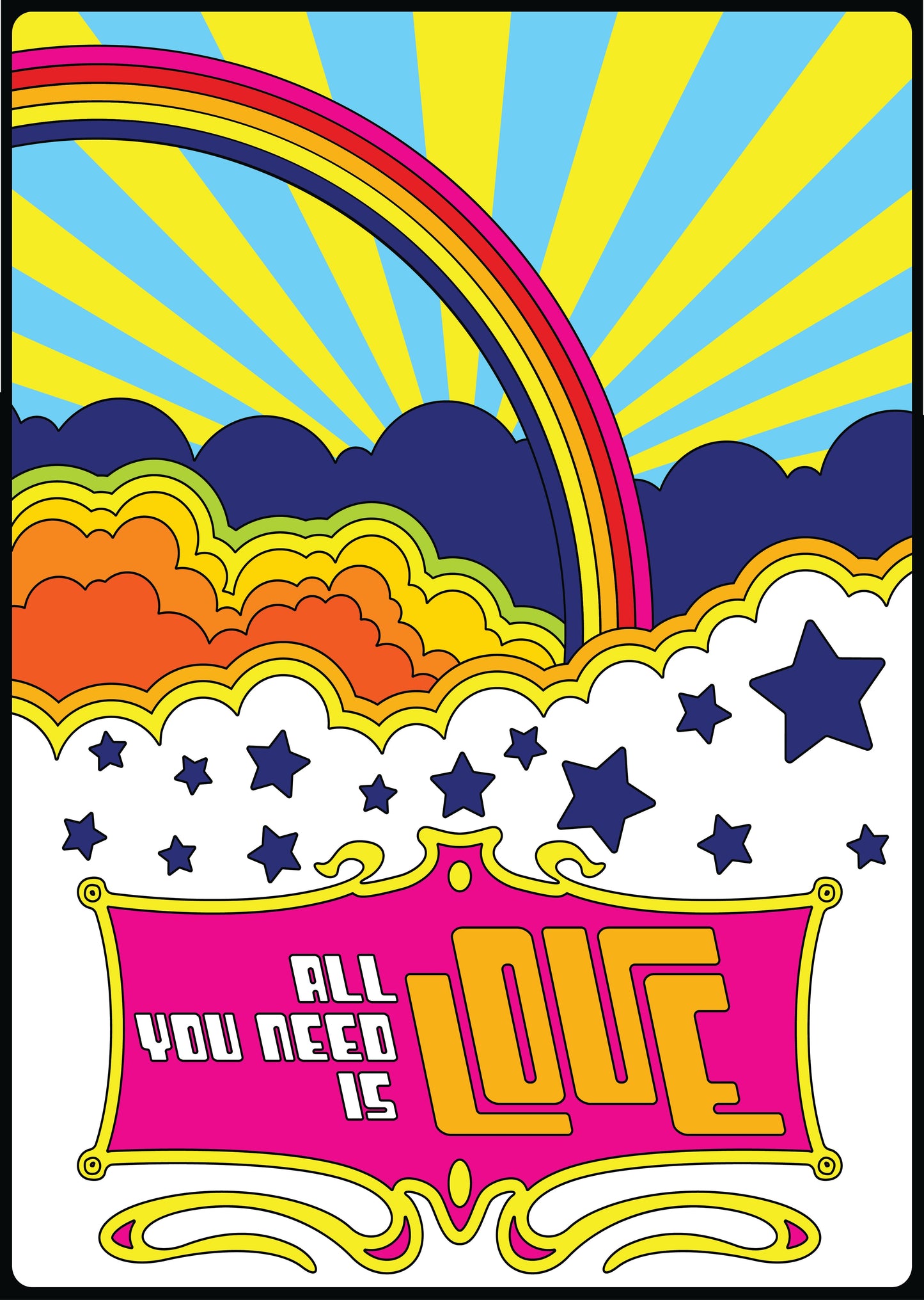 Psychedelic Art - All You Need is Love