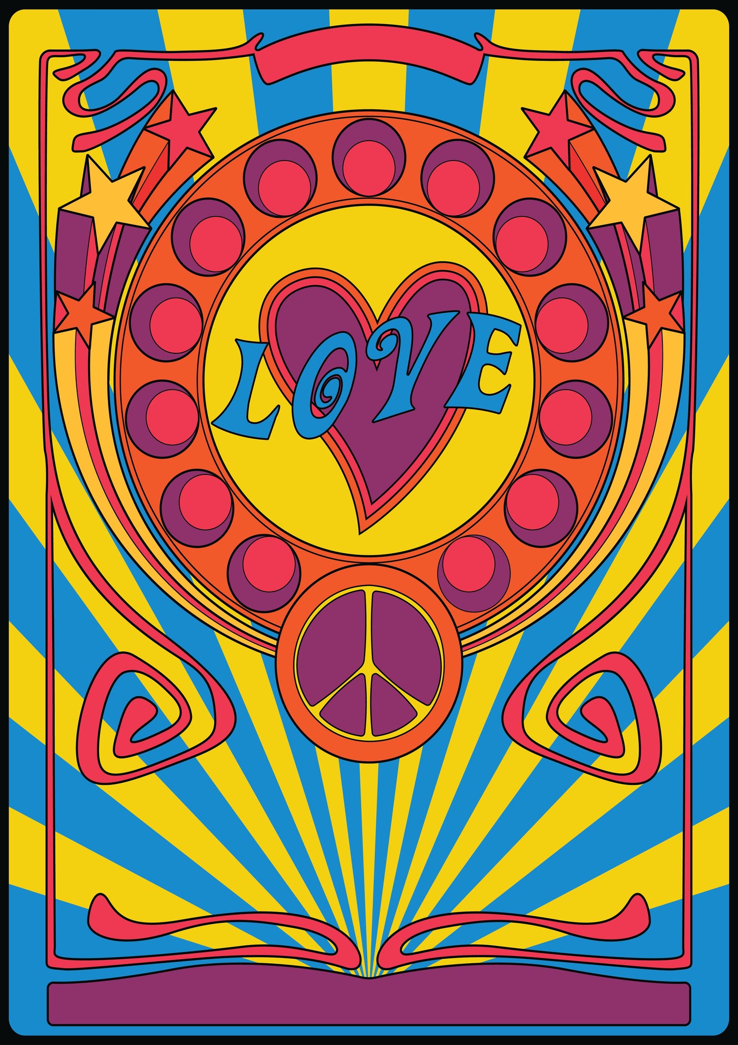 Psychedelic Art - Love