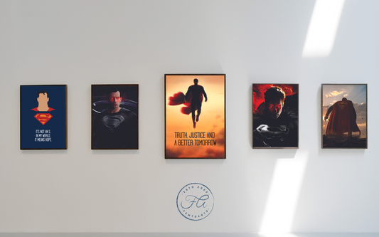 The Superman Wall (Set of 5 Prints)