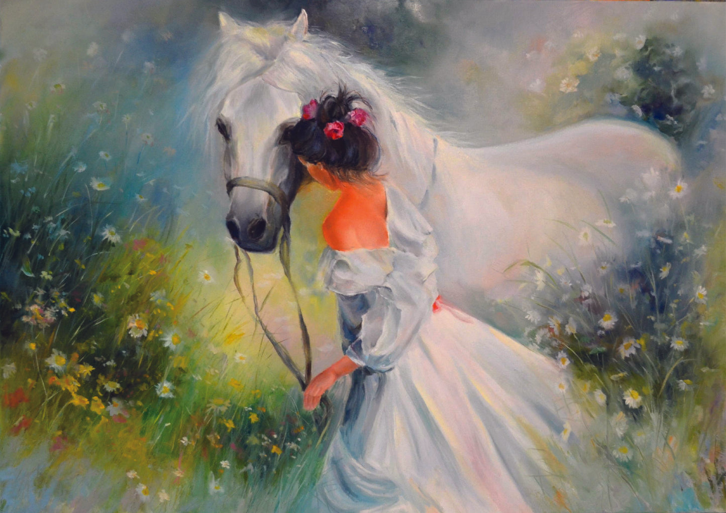 Girl with a Horse