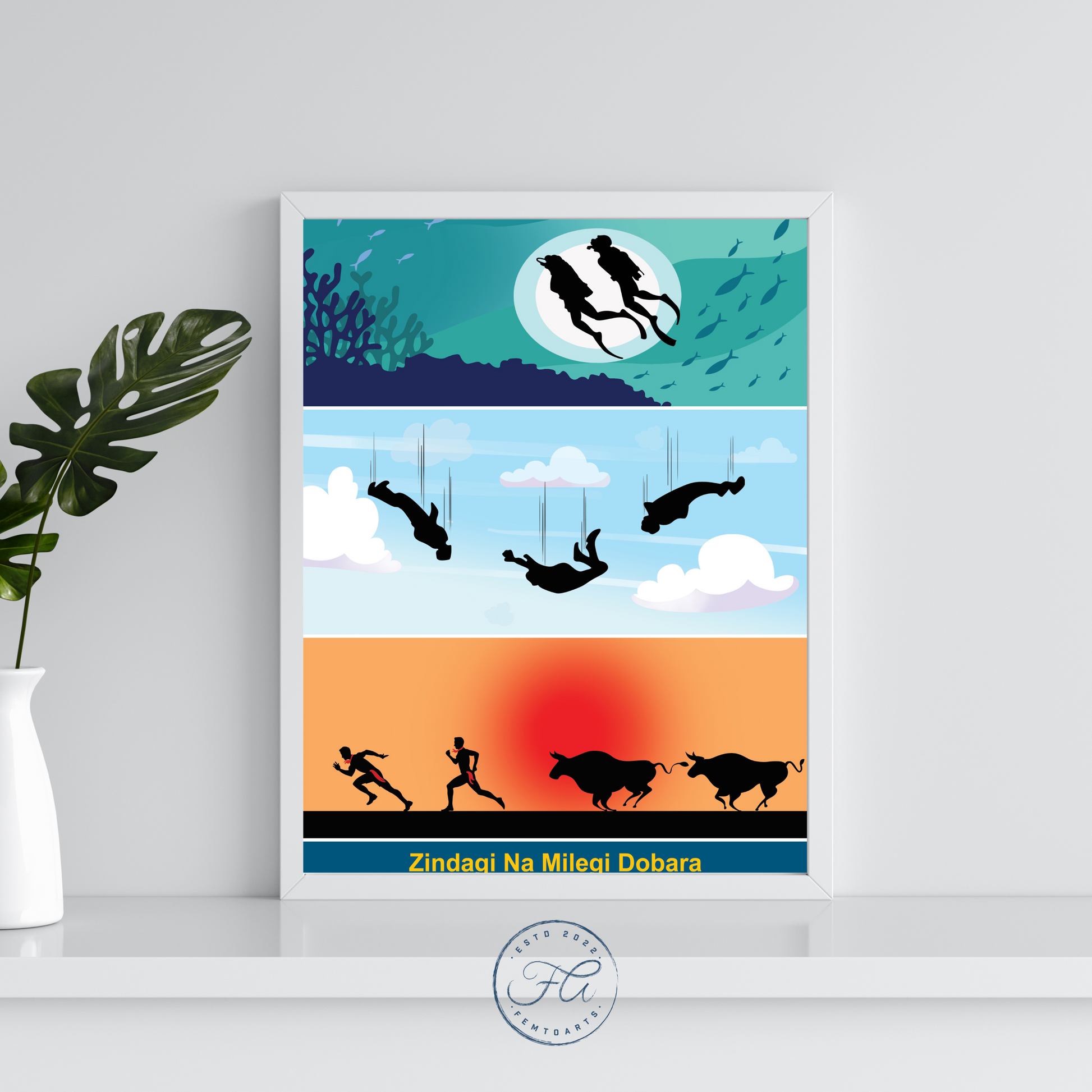Zindagi na milegi dobara (ZNMD) FEMTOARTS