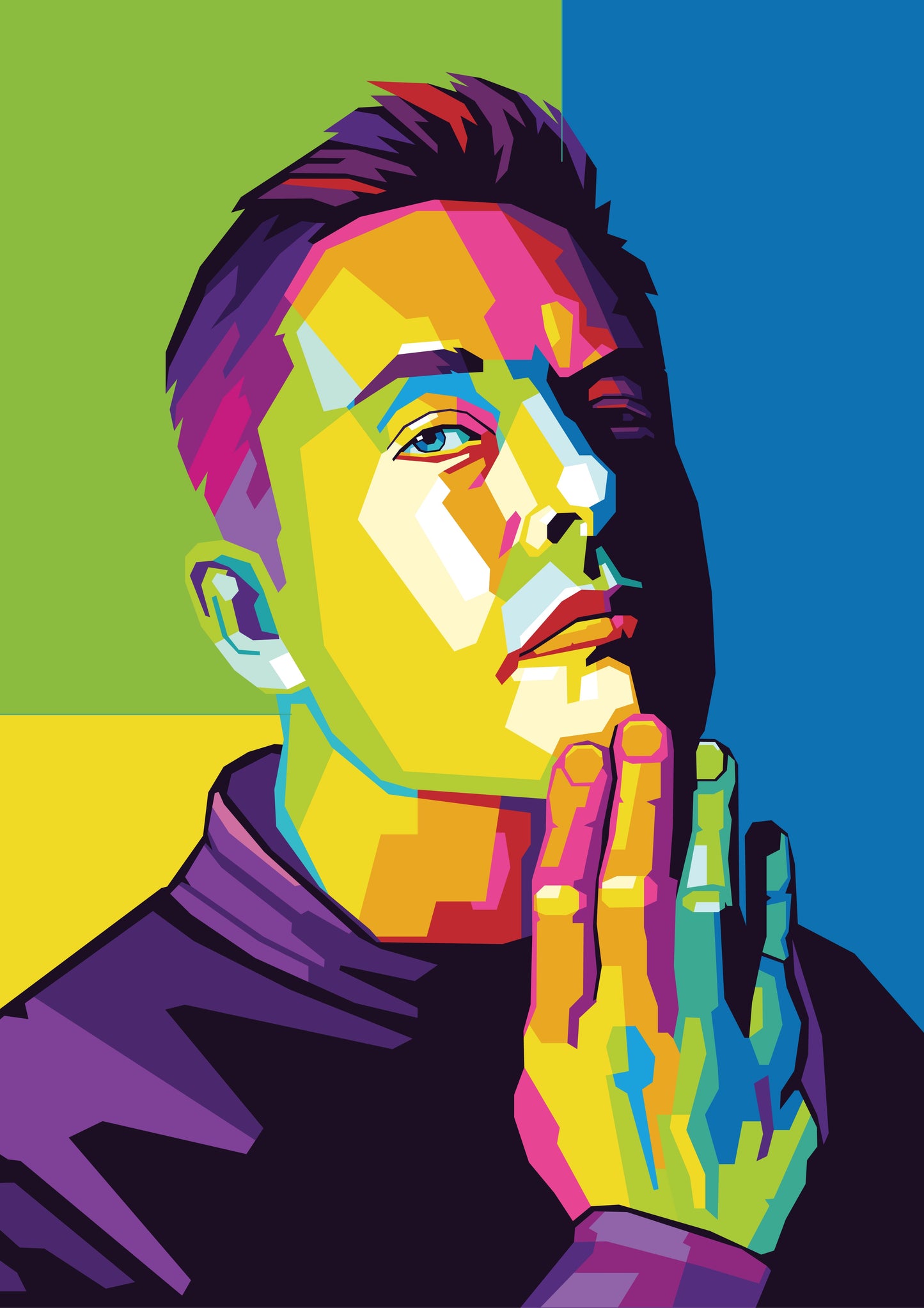 Elon Musk Pop Art