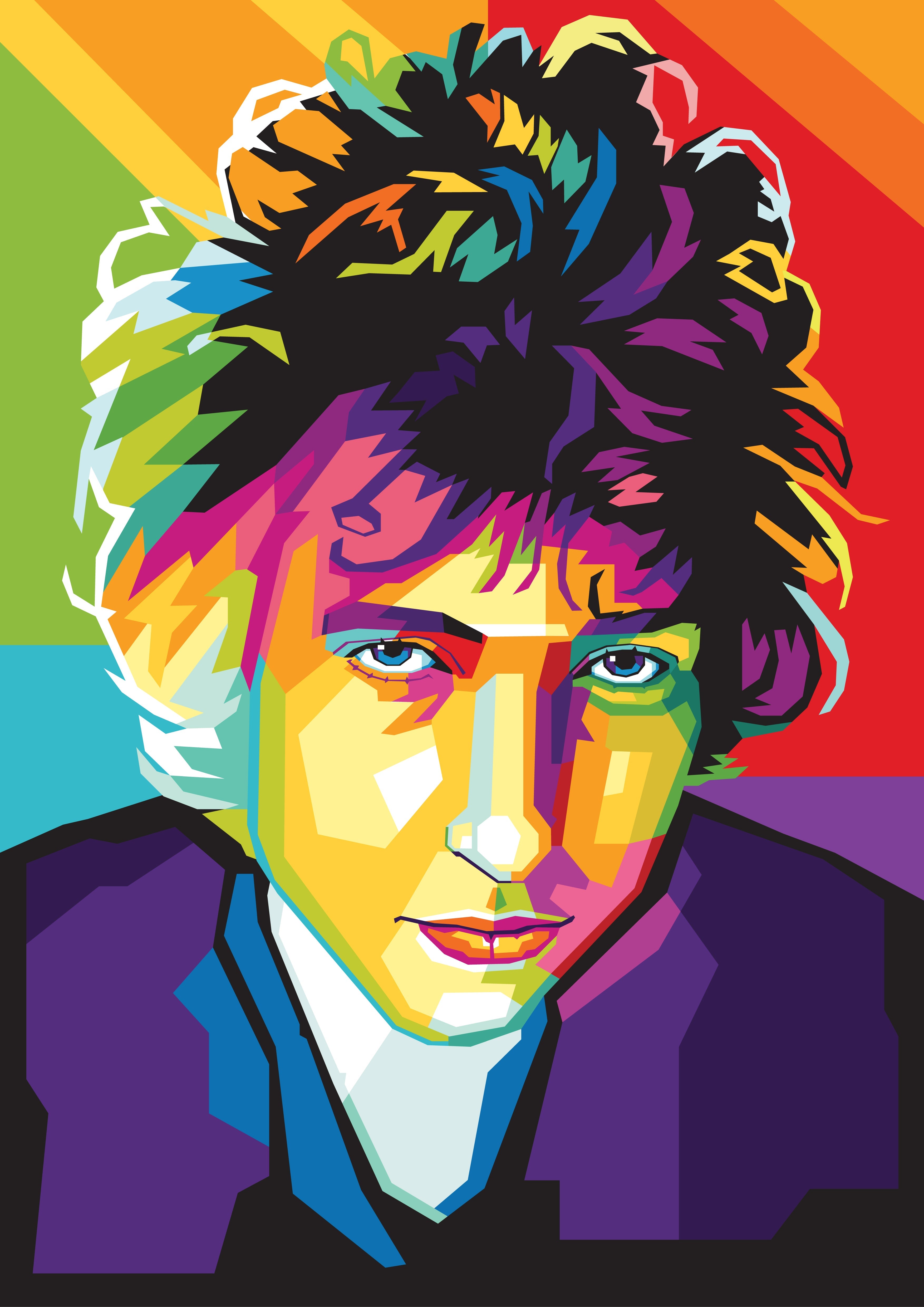 Bob Dylan Pop Art