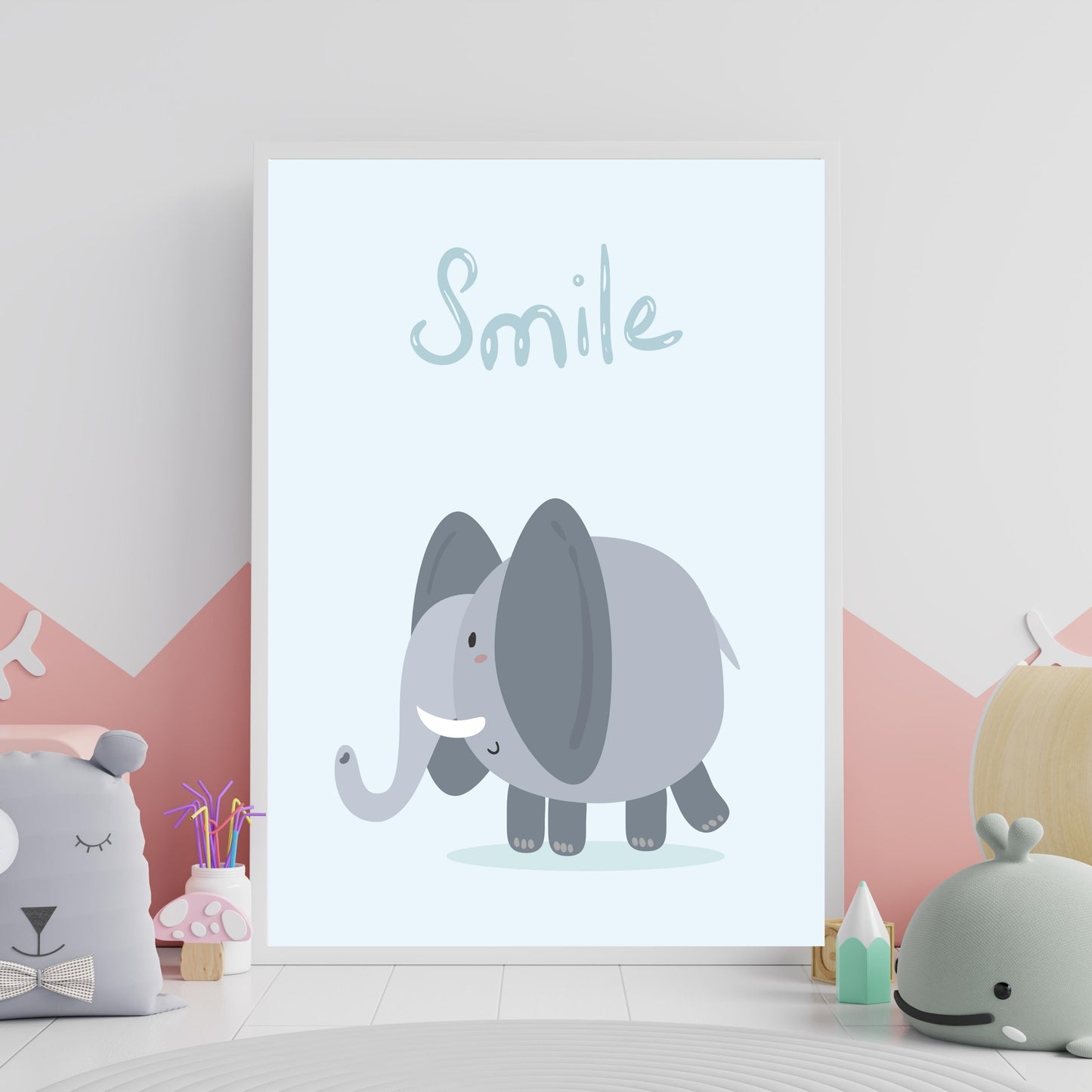 Smile with Cute Elephant